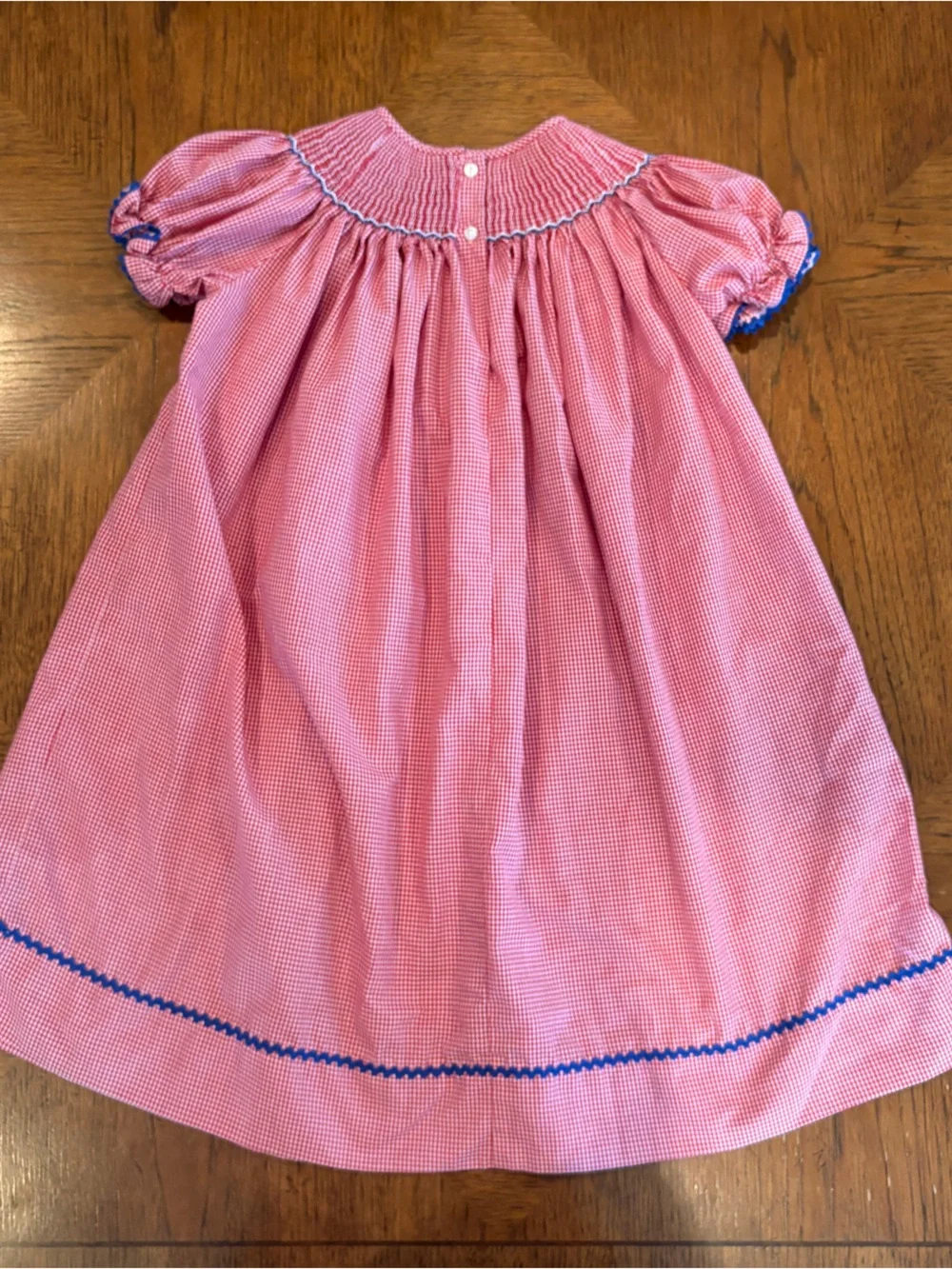 Smocked Back to School Dress